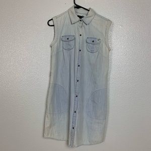 Tommy Hilfiger Light Was Denim Dress with Pockets